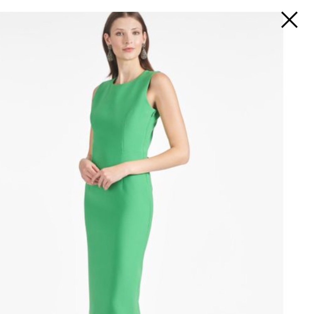 SASHIN & BABI Anna Dress Parrot Green